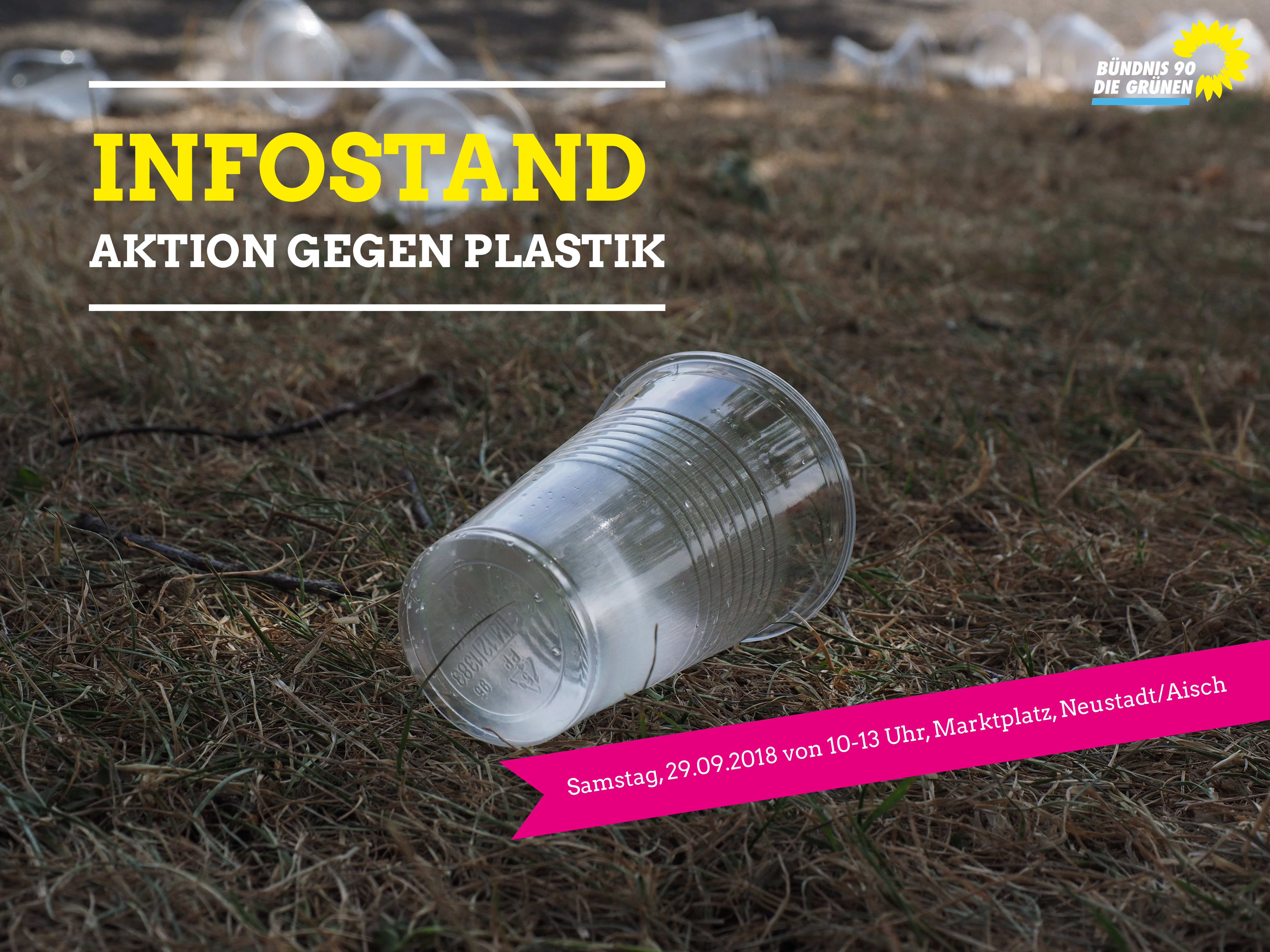 Aktion gegen Plastik