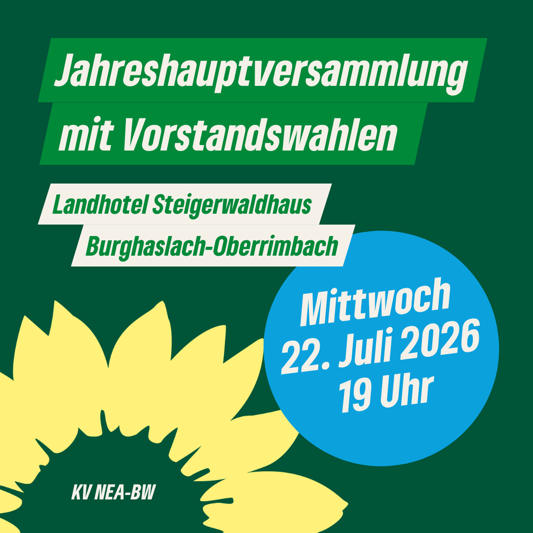 Jahreshauptversammlung mit Vorstandswahlen