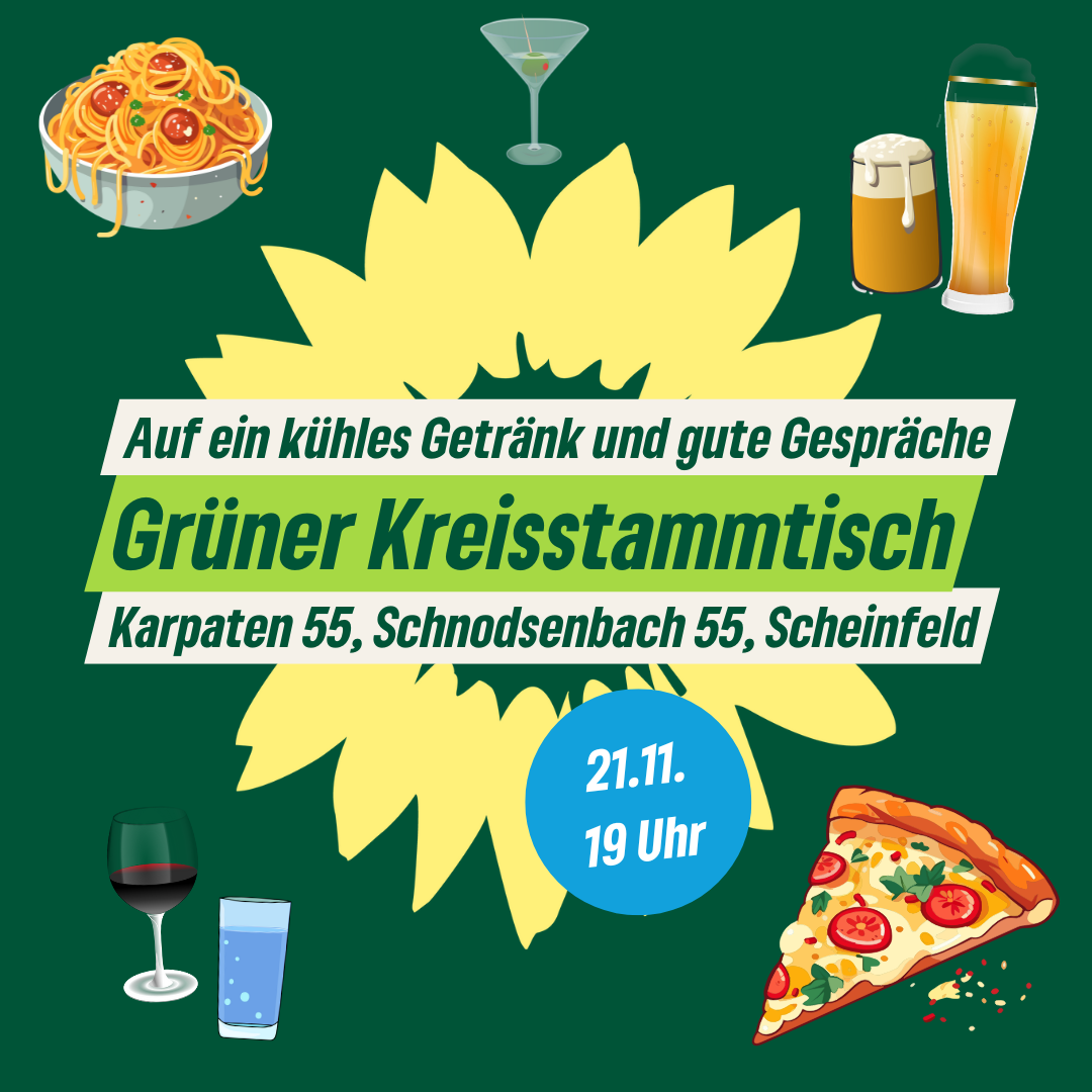 Kreisstammtisch am 21.11. in Scheinfeld