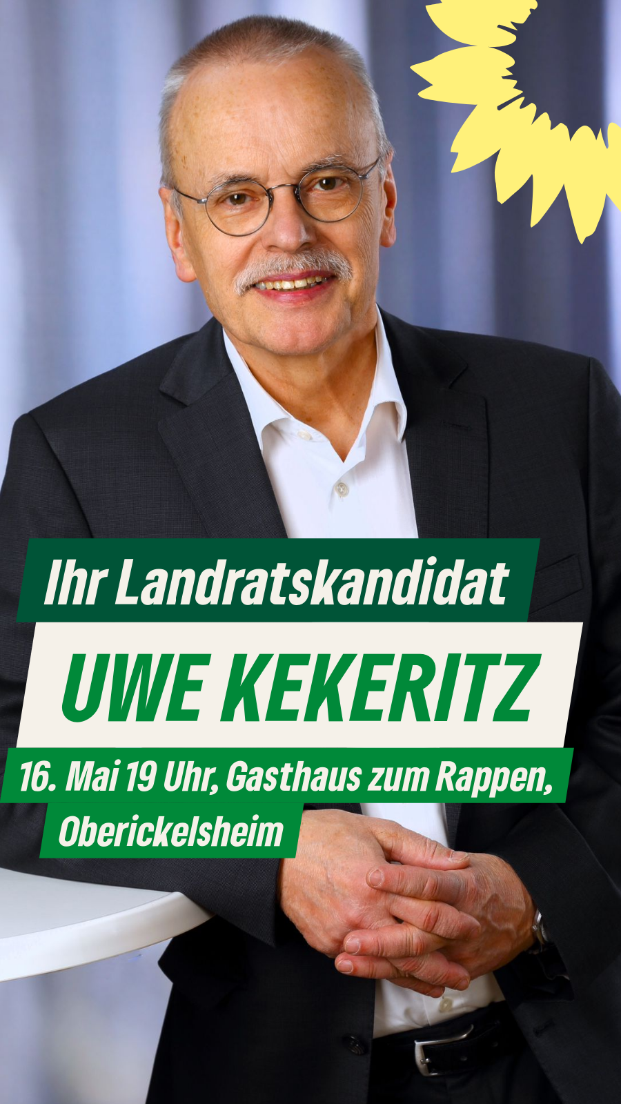 Wahlinfoabend mit Landratskandidat Uwe Kekeritz | Oberickelsheim