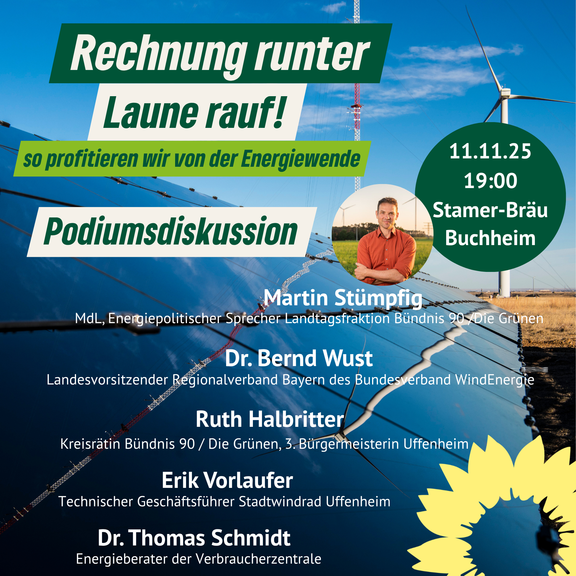 Rechnung runter, Laune rauf – So profitieren wir von der Energiewende!