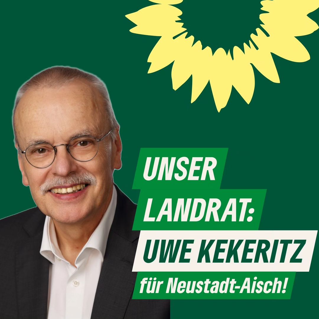 Aktionsstand: Klimapolitik mit Landratskandidat Uwe Kekeritz
