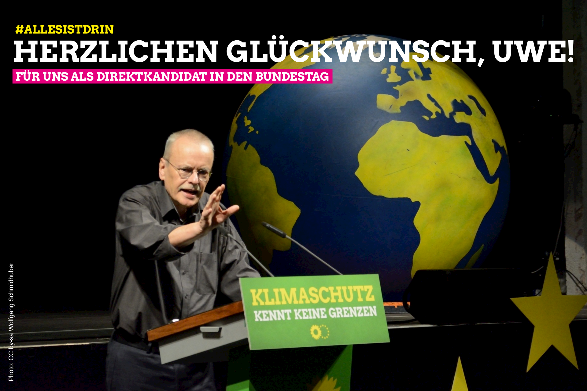 Unser Direktkandidat für die Bundestagswahl ...