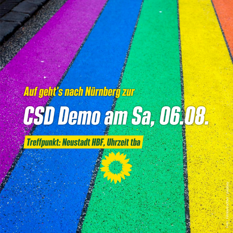 Zusammen zum CSD nach Nürnberg