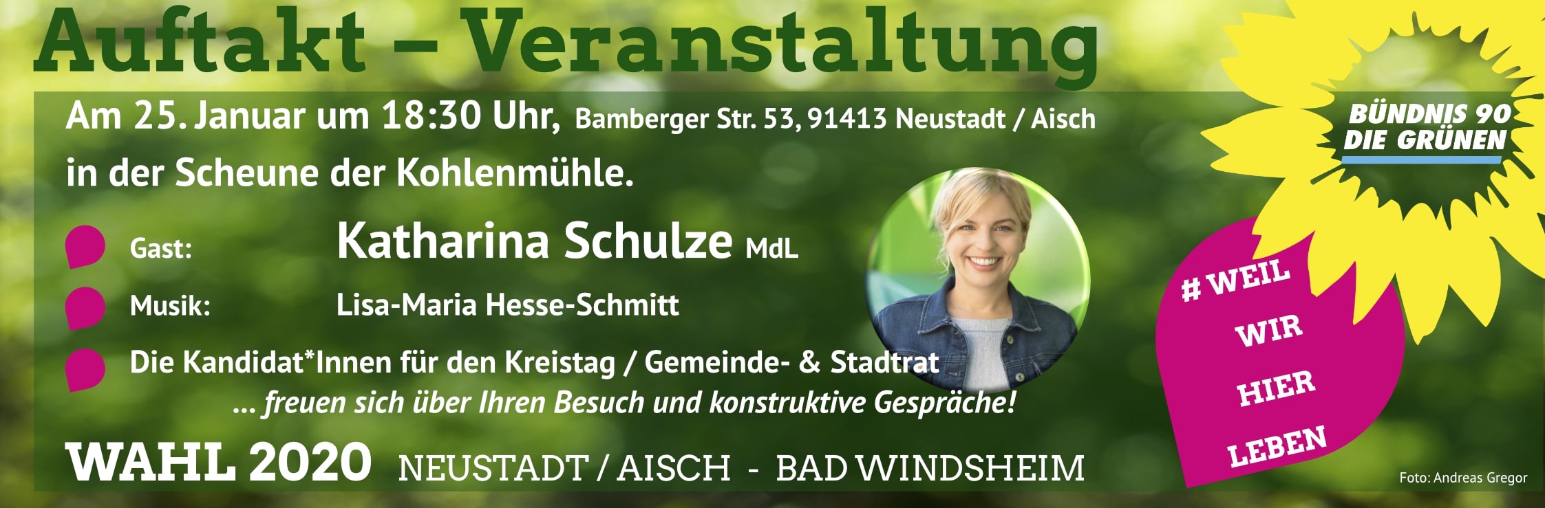 Auftakt-Veranstaltung zur Kommunalwahl 2020