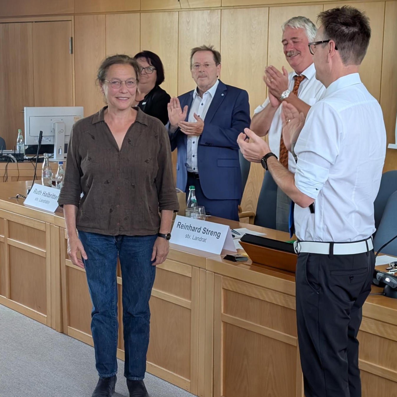 Luise Fröhlich als Kreisrätin vereidigt