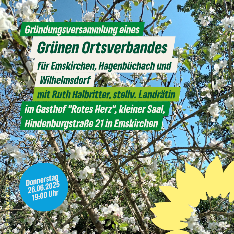 Gründungsversammlung eines Ortsverbandes für Emskirchen, Hagenbüchach, Wilhelmsdorf