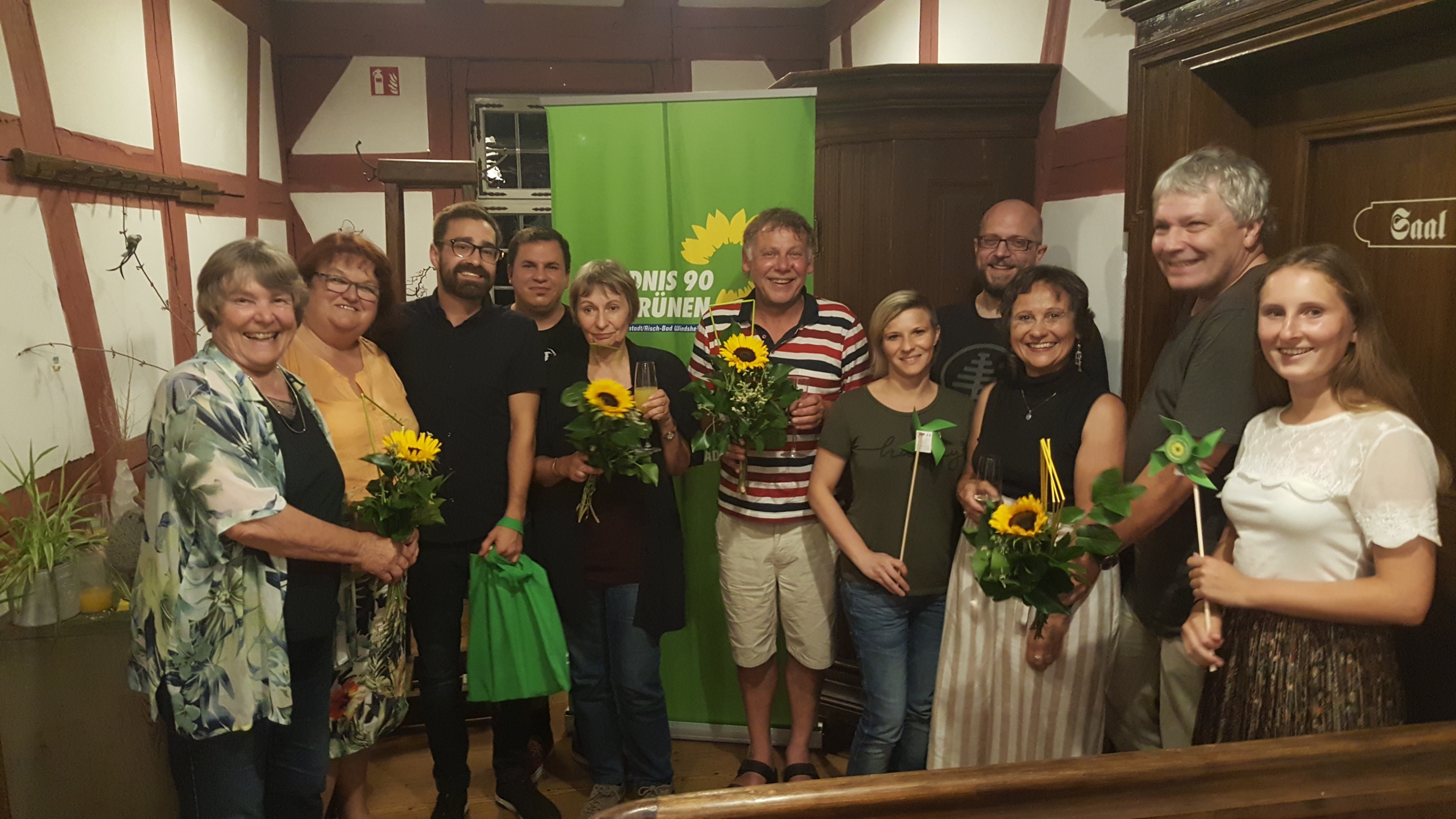 Der neugegründete Ortsverband Bad Windsheim 