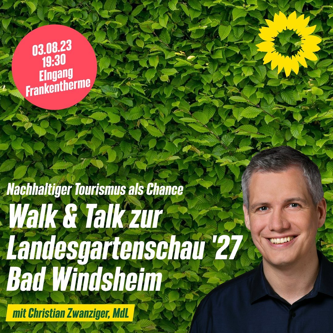 Walk & Talk: Landesgartenschau '27 Bad Windsheim - Nachhaltiger Tourismus als Chance