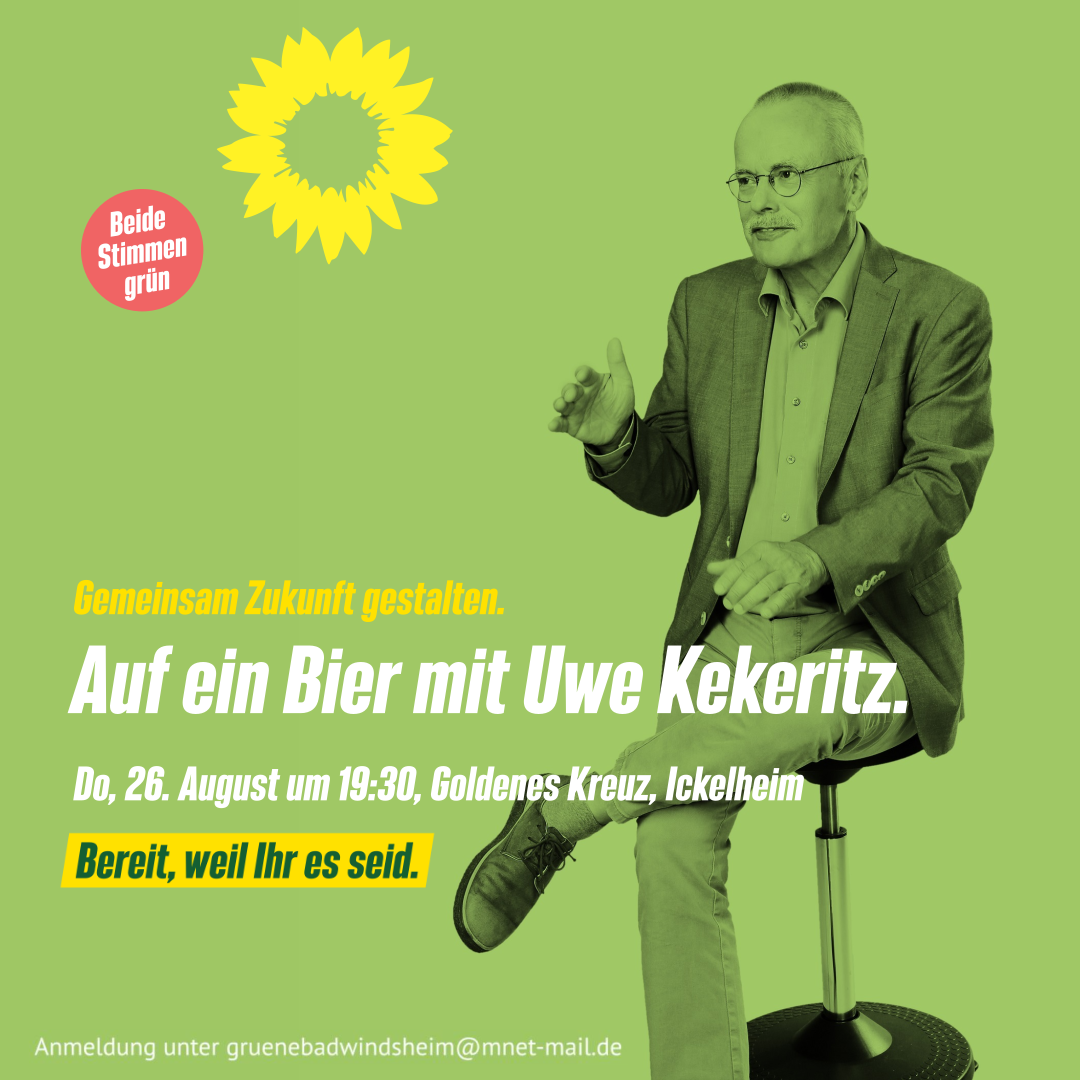 Alles ist drin - Auf ein Bier mit Uwe Kekeritz