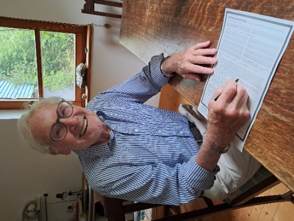 Du bist nie zu alt, die Demokratie zu verteidigen