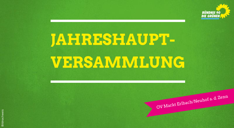 Jahreshauptversammlung