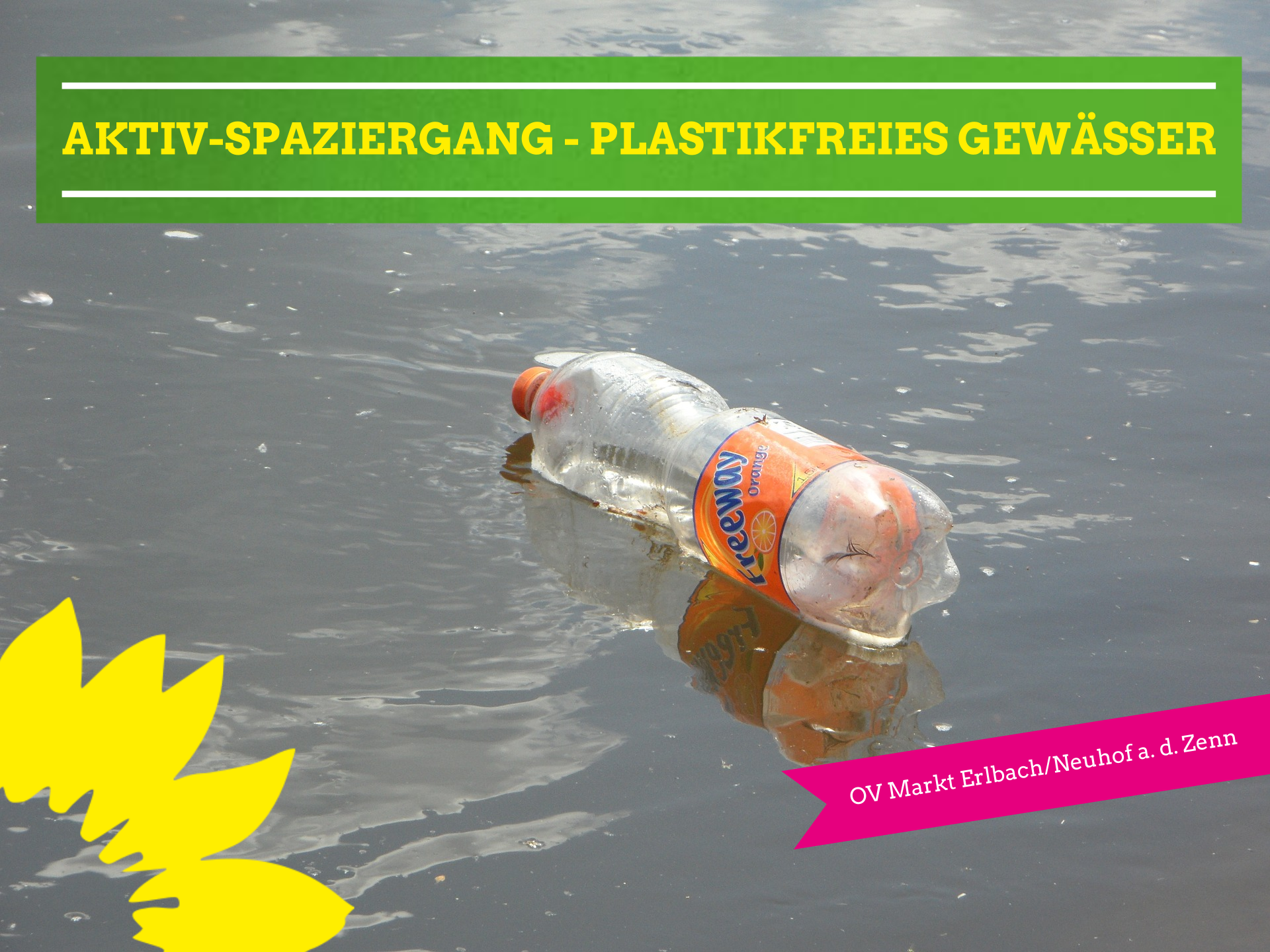 Plastikfreies Gewässer - "Aktiv-Spaziergang"  entlang der Aurach