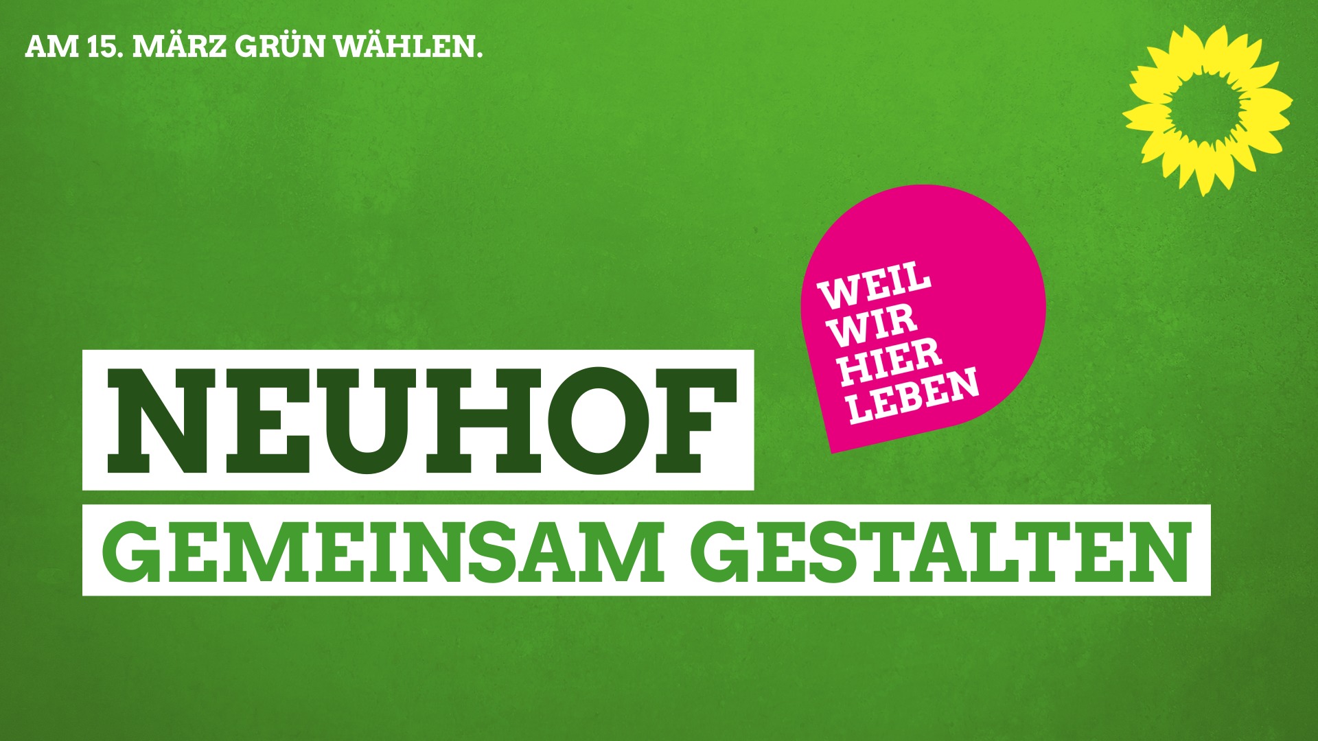 Unser Programm: Neuhof gemeinsam gestalten!