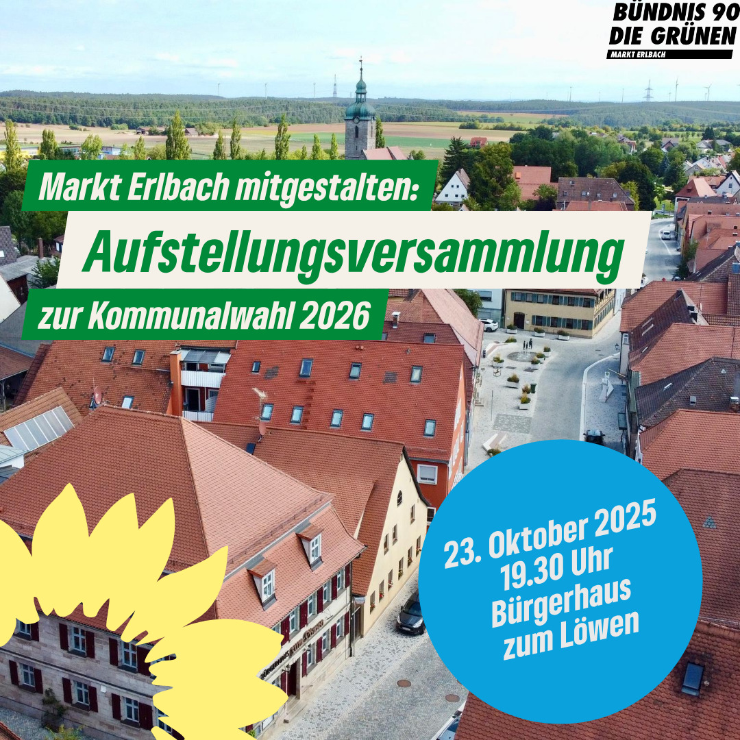 Aufstellungsversammlung in Markt Erlbach