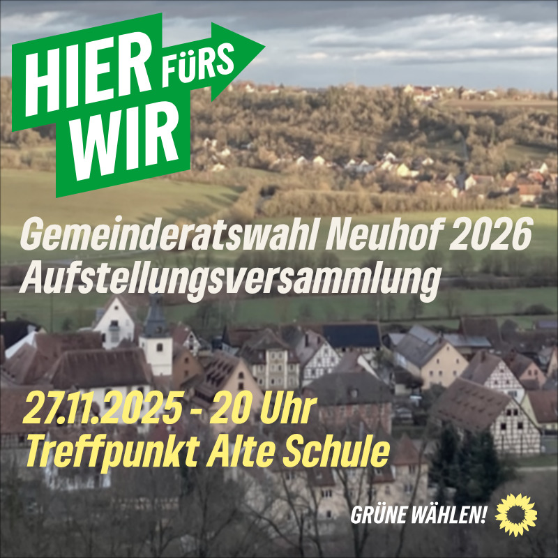 Aufstellungsversammlung Neuhof