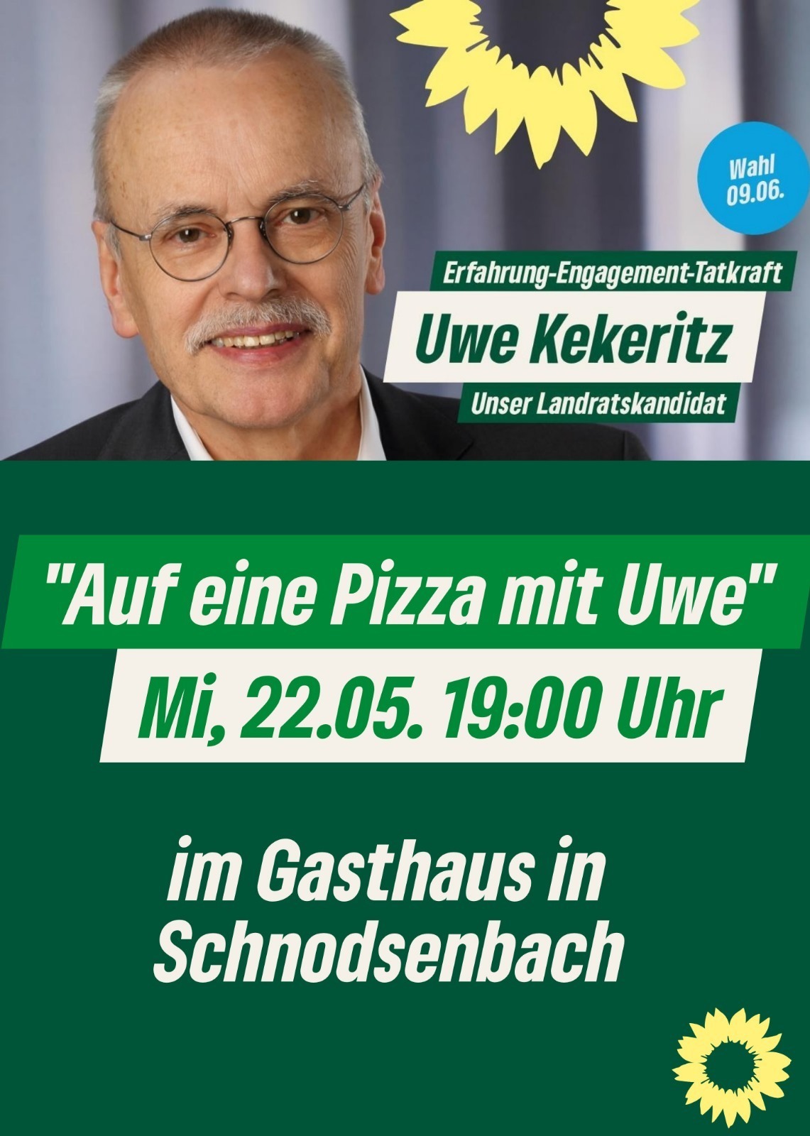 Auf eine Pizza mit Uwe | Wahlinfoabend