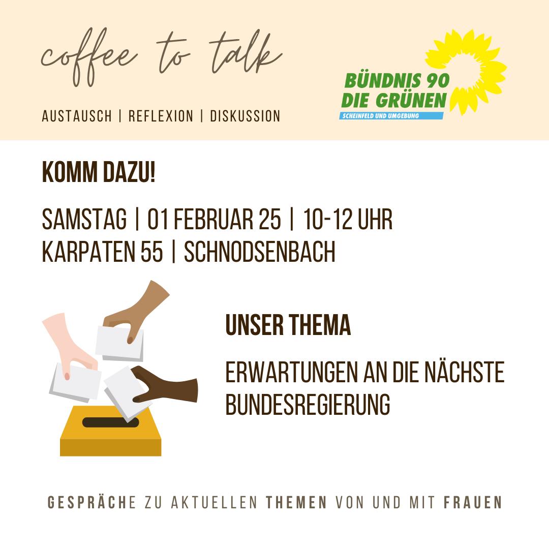 "coffee to talk" in Schnodsenbach