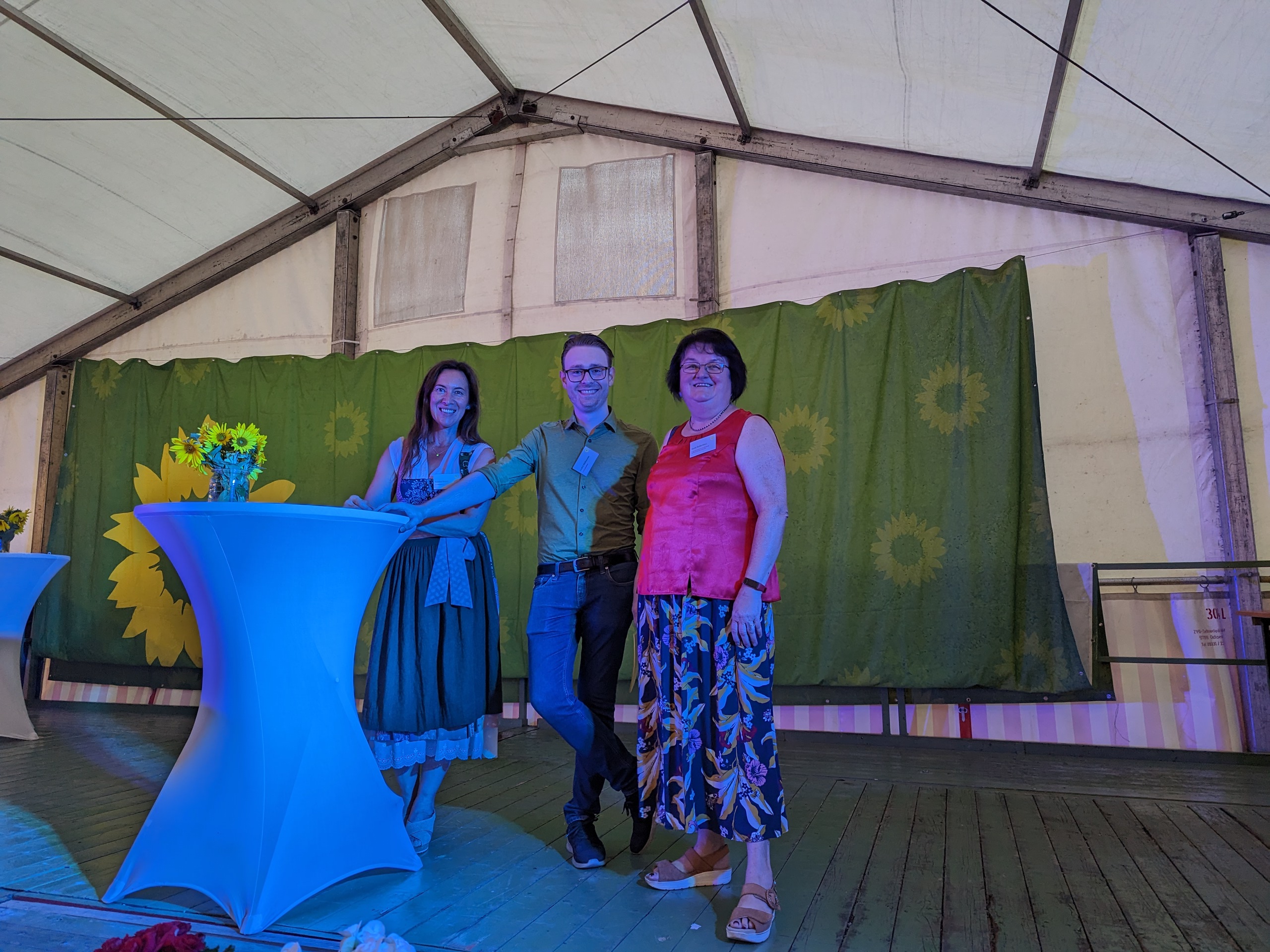 Grüne Politik traf fränkische Kultur