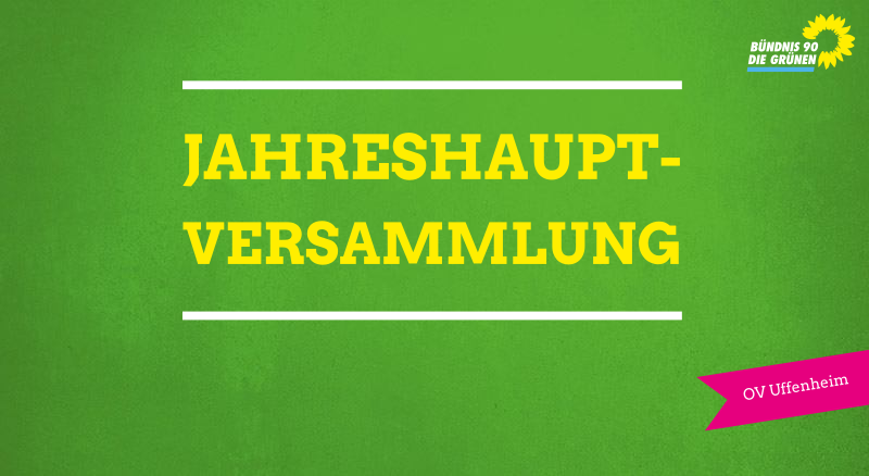 Jahreshauptversammlung OV Uffenheim