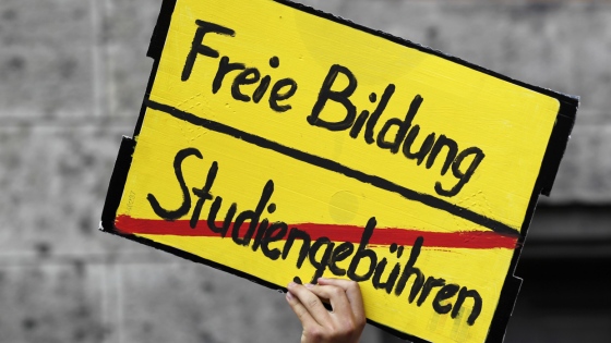 Ja zur Bildung! Nein zu Studiengebühren!
