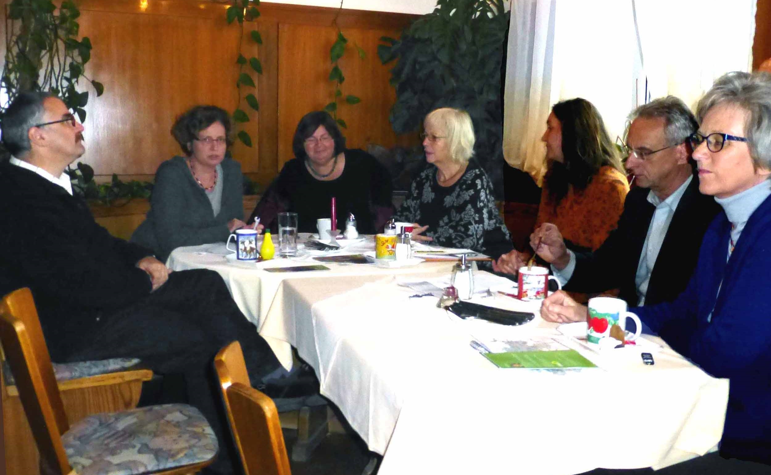 Asylpressegespräch mit Christine Kamm