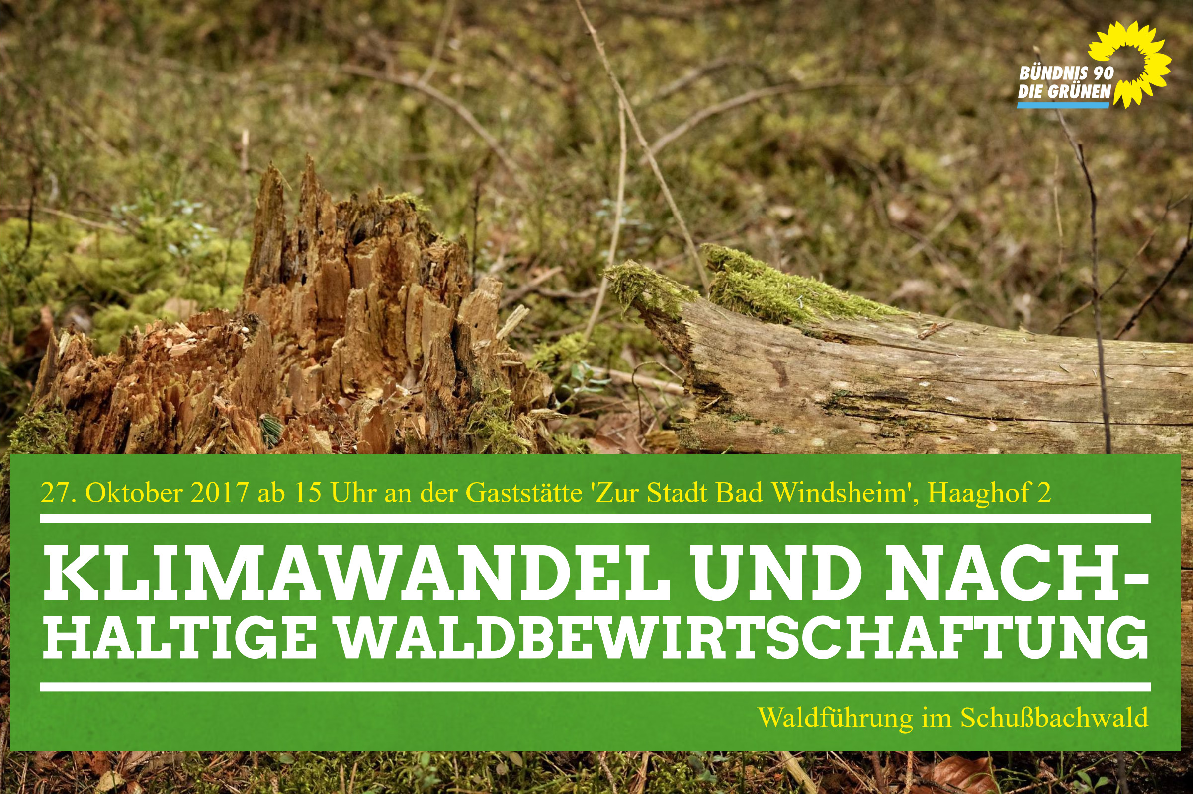 Klimawandel und nachhaltige Waldbewirtschaftung