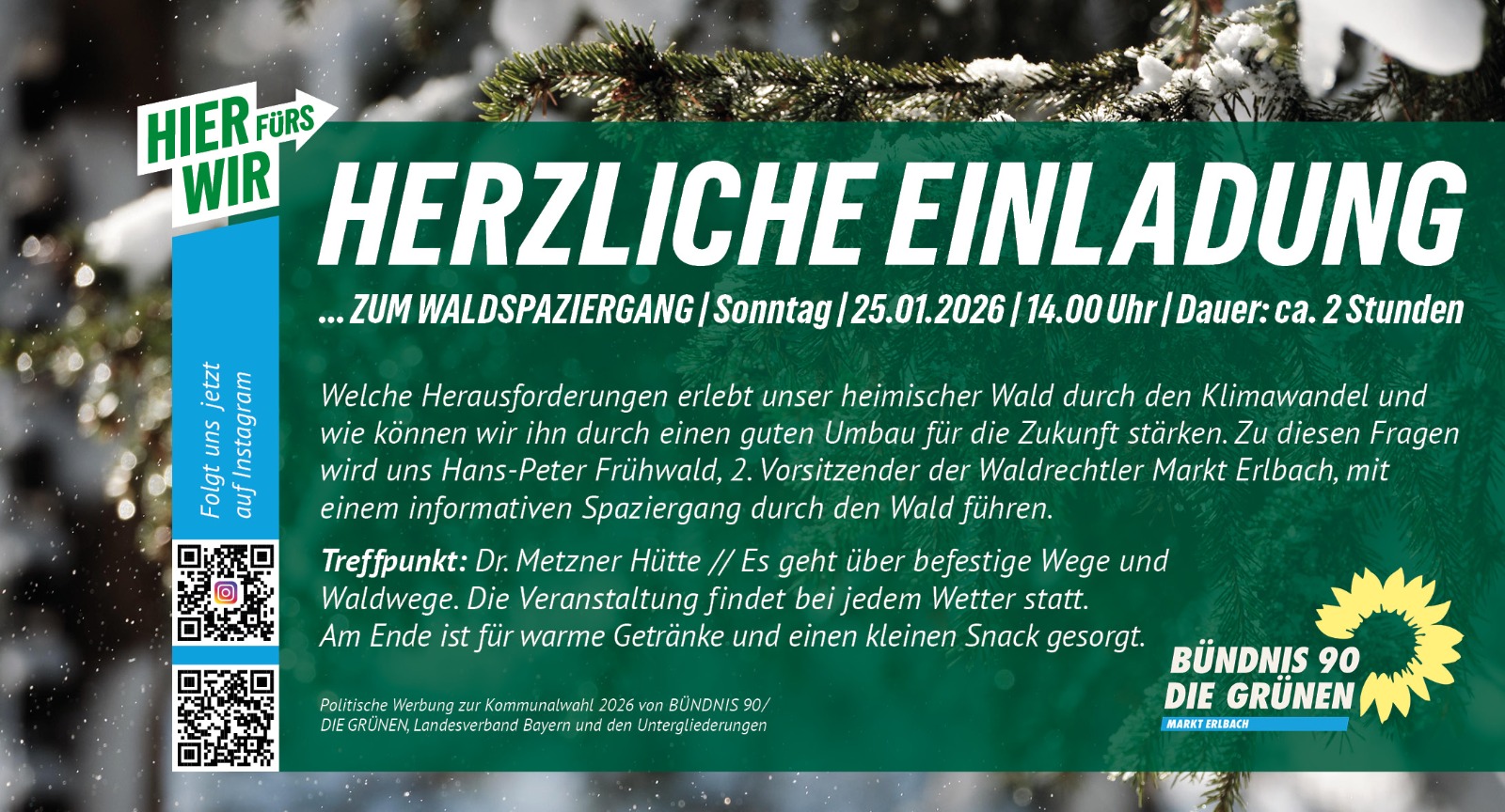 Waldspaziergang Markt Erlbach