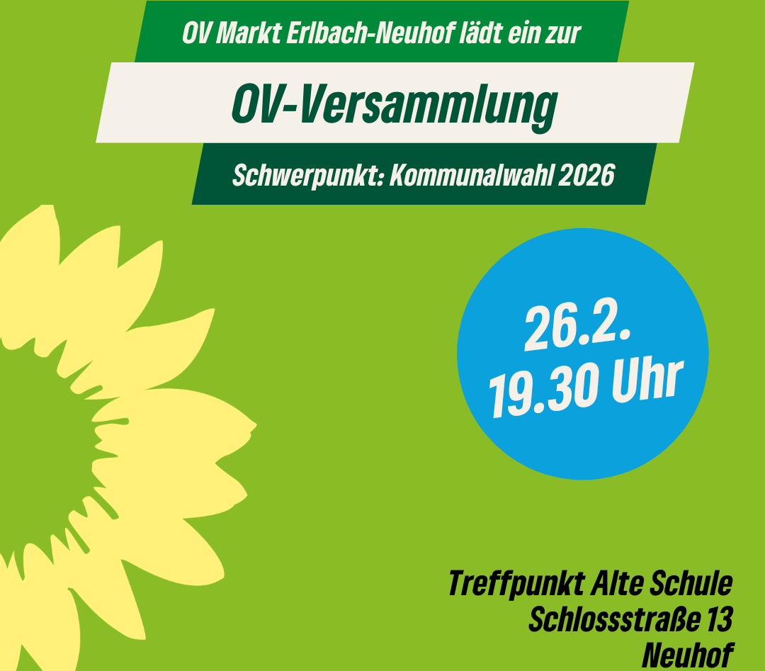 Mitgliederversammlung OV Markt Erlbach/Neuhof am 26.02.