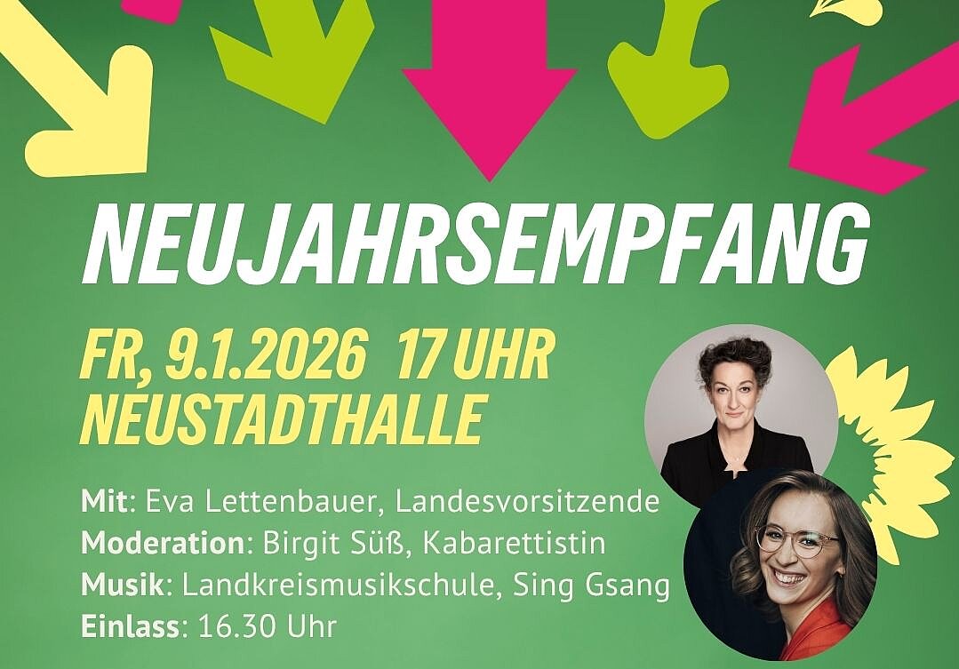 45 Jahre Kreisverband: GRÜNER Neujahrsempfang in Neustadt