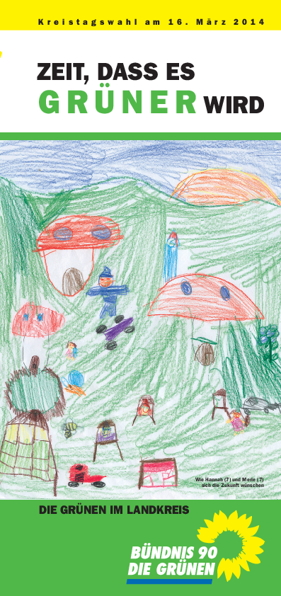 ZEIT, dass es GRÜNER wird
