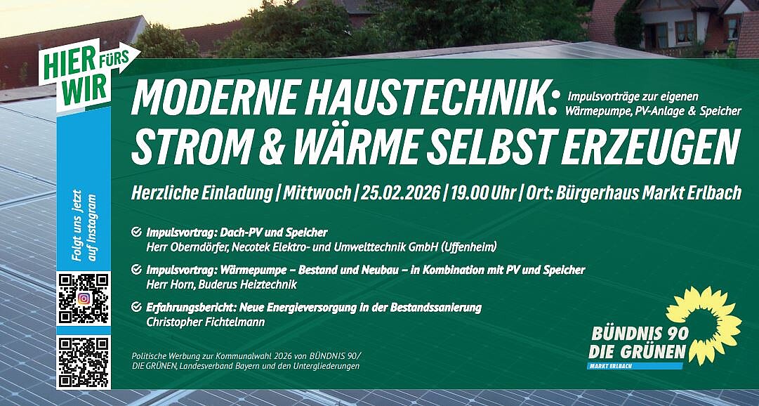 Moderne Haustechnik: Strom und Wärme selbst erzeugen