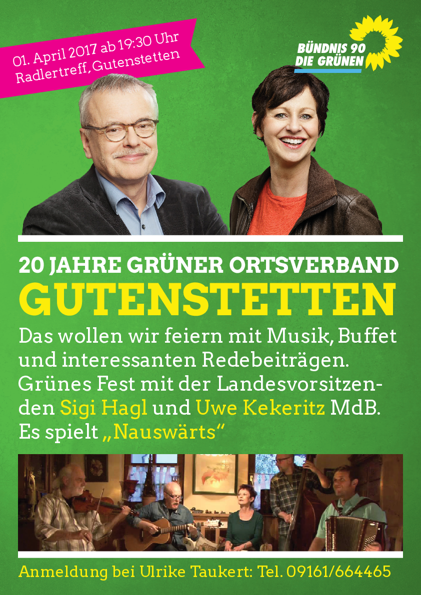 20 Jahre Grüner Ortsverband Gutenstetten