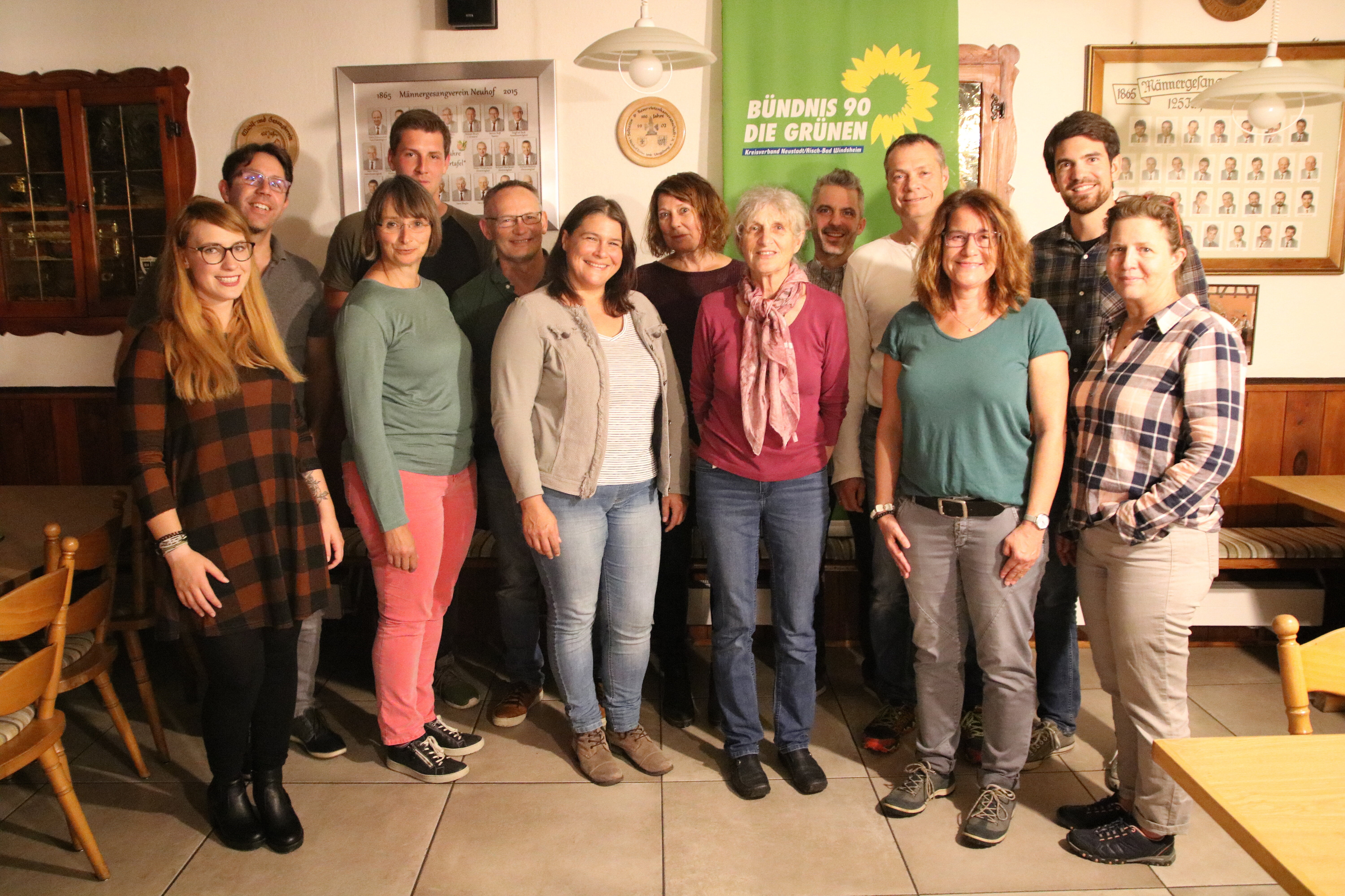 Aufstellungsversammlung der Grünen Liste Neuhof