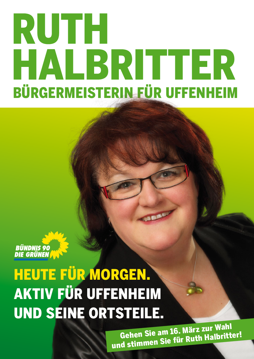 Ruth Halbritter - Bürgermeistern für Uffenheim